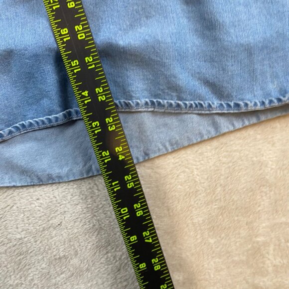 Abercrombie & Fitch Womens Denim Shirt Small Long Sleeve - Picture 3 of 6